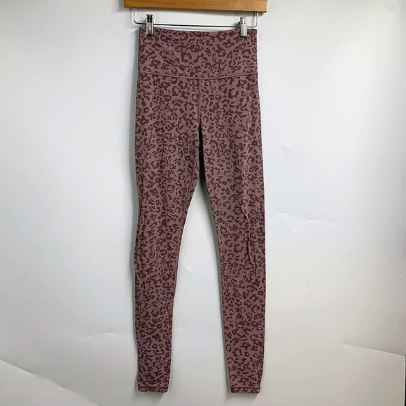 Athleta Women's Leopard Elation Ultra High Rise‎ Tight Size XS-T - Picture 1 of 12